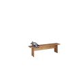 Manhattan Comfort NoMad 67.91 Rustic Country Dining Bench in Nature