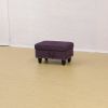 Amaranth Linen Storage Ottoman