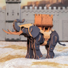 Robotime Rowood Warrior-Horse & Warrior-ELephant 3D Wooden Puzzle Easy Assemble Building Toys Gifts For Kids Xmas TWA01& TWA02